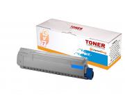 Compatible OKI C833 / C843 Cyan (10.000 Pág.) Cartucho de Toner 46443103