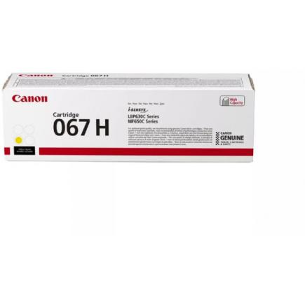 Canon 067H Amarillo Cartucho de Toner Original - 5103C002