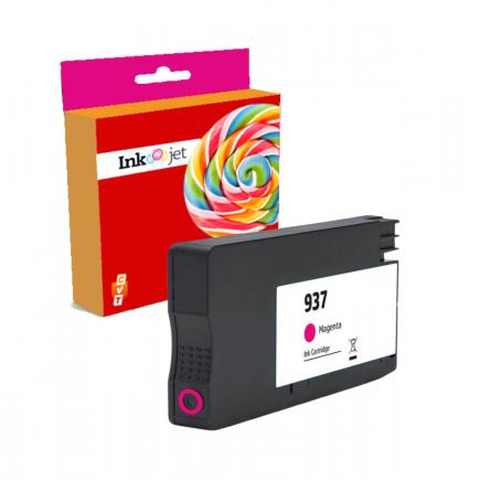 Compatible HP 937 / 4S6W3NE Magenta Tinta para HP OfficeJet Pro 9110 / 9117 / 9120 / 9122 / 9123 / 9125 / 9128 / 9130 / 9132 / 9133 / 9135 / 9720 / 9730