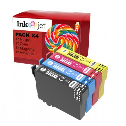 4 Ink Cartridge For Use in Epson XP-5200 XP-5205 WF-2960 WF-2965DWF