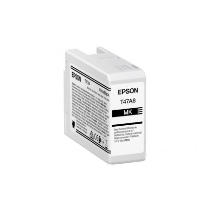 Epson T47A8 Negro Mate Cartucho de Tinta Original - C13T47A800