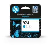 HP 924 / 4K0U3NE Cyan Cartucho de Tinta Original para HP Officejet Pro 8122e / 8124e / 8125e / 8132e / 8134e / 8135e