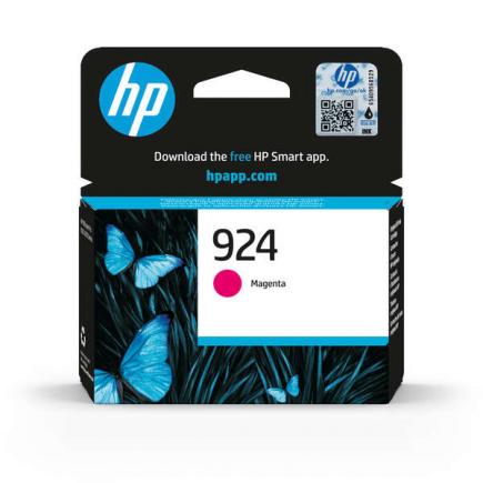 HP 924 / 4K0U4NE Magenta Cartucho de Tinta Original para HP Officejet Pro 8122e / 8124e / 8125e / 8132e / 8134e / 8135e