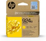 HP 924e / 4K0U9NE Amarillo Cartucho de Tinta Original para HP Officejet Pro 8122e / 8124e / 8125e / 8132e / 8134e / 8135e