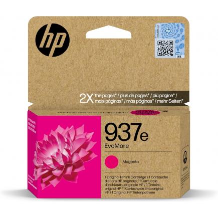 HP 937e Magenta Cartucho de Tinta Original - 4S6W7NE