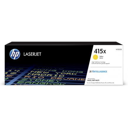 HP W2032X Amarillo Cartucho de Toner Original - 415X