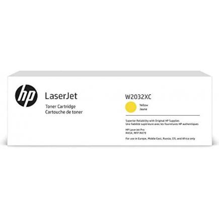 HP W2032X-C Amarillo Cartucho de Toner Original - 415X