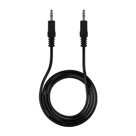 Nanocable Cable Audio Estereo Jack 3.5mm Macho a Jack 3.5mm Macho 5m -  Color Negro > Informática > Cables > Cables Audio / Vídeo